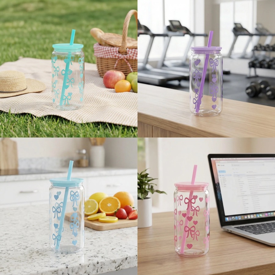 Cute plastic water cup for custom gift programs