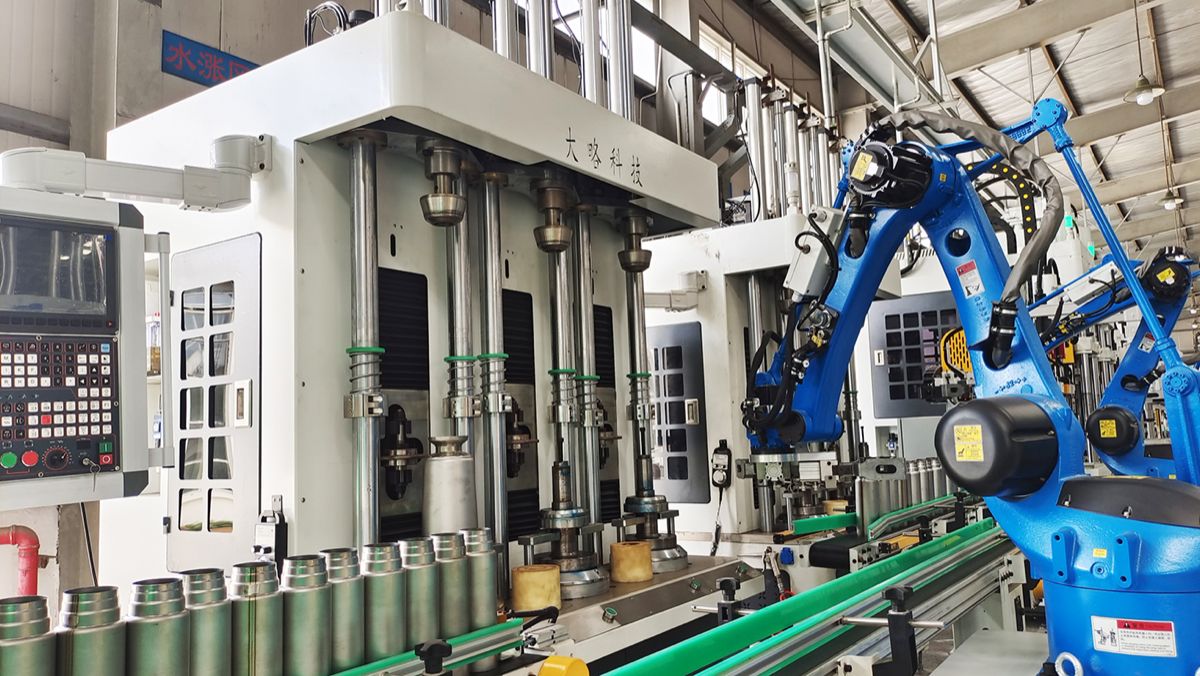 Automated drinkware production machines